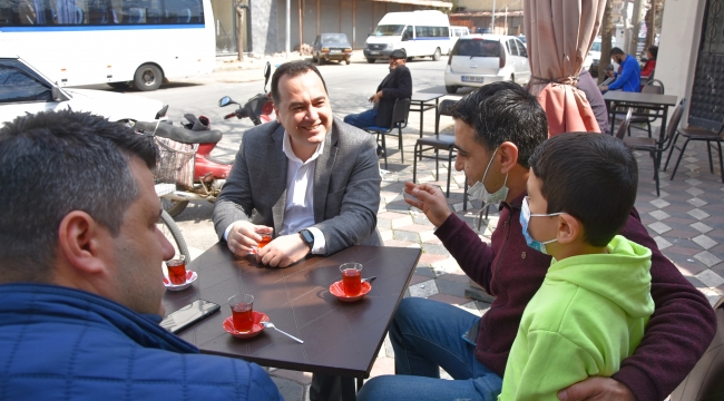 Başkan Dutlulu'dan mahalle ziyaretleri 