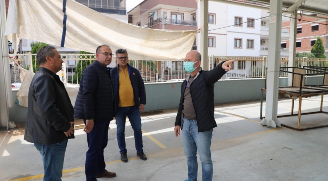 Başkanı Çetin Akın, Ergenekon pazar yerinde 