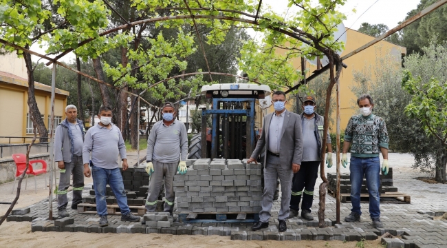 Belediye çalışıyor,Alaşehir güzelleşiyor