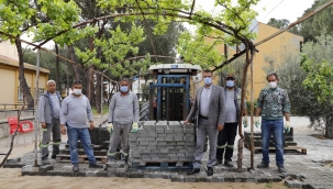 Belediye çalışıyor,Alaşehir güzelleşiyor