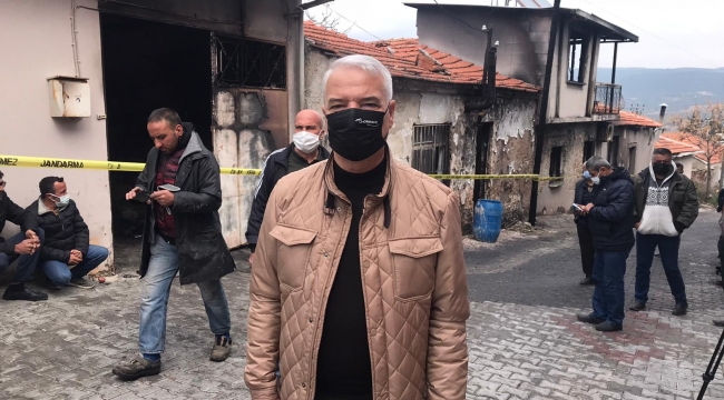 Büyükbelen'de yaralar sarılıyor.