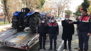 CHPlı eski vekil Nurlu'nun traktörü bulundu