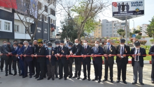 Gazi parkı açıldı