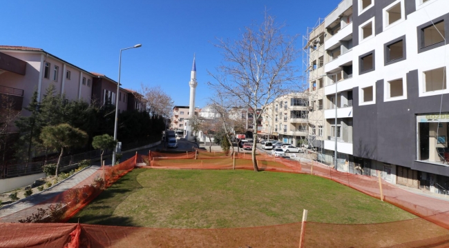 Gaziler Parkı 23 nisan'da açılıyor
