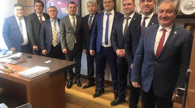 İlçe başkanları Ankara'da