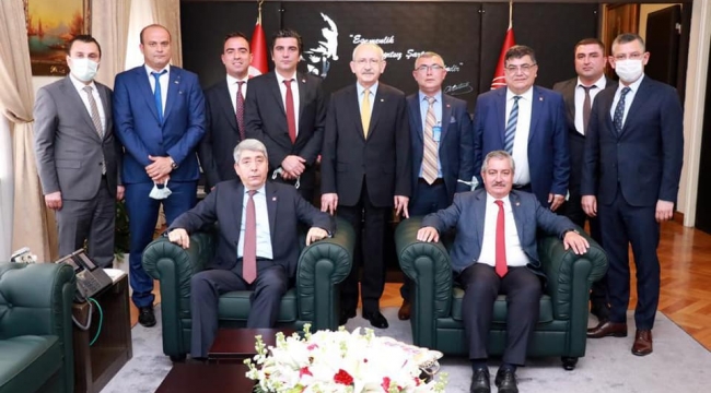 İlçe başkanları Kılıçdaroğlu'yla buluştu