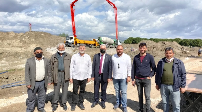 Işıkoba yaşlı bakım ve rehabilitasyon merkezinin temel atıldı