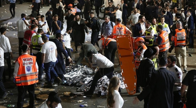 İsrail'de, Lag BaOmer Bayramı 44 kişi öldü 103 kişi yaralandı