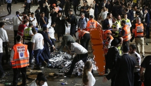 İsrail'de, Lag BaOmer Bayramı 44 kişi öldü 103 kişi yaralandı