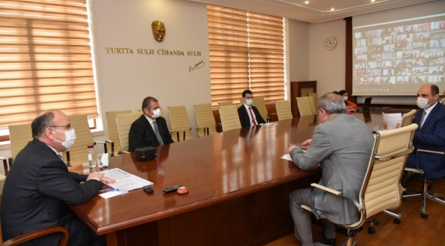 Kaçak yapıyla mücadele toplantısı