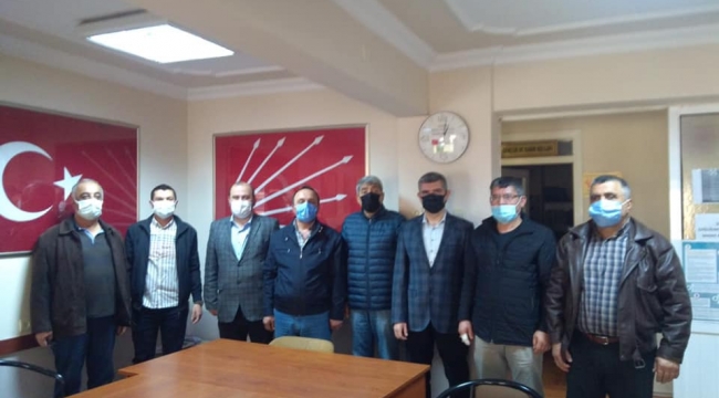 Maden işçileri CHP'de