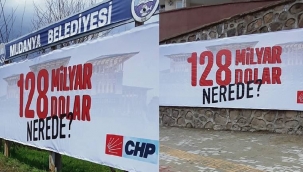 Mudanya'da afış kavgası