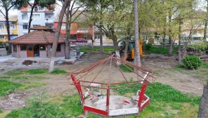 Mütevelli''deki park kafeteryası yenileniyor
