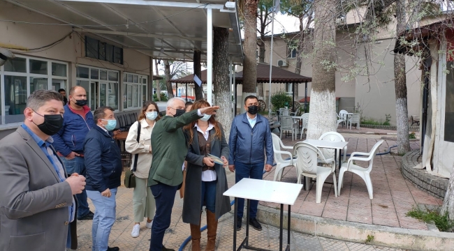 Paşaköy'de meydan düzenlemesi
