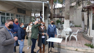 Paşaköy'de meydan düzenlemesi