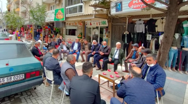 Saruhanlı'da açık hava halk meclisi