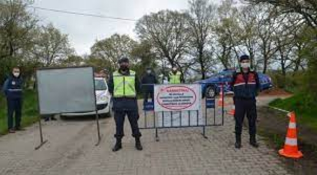 Savaştepe'de 8 mahalle karantinada 