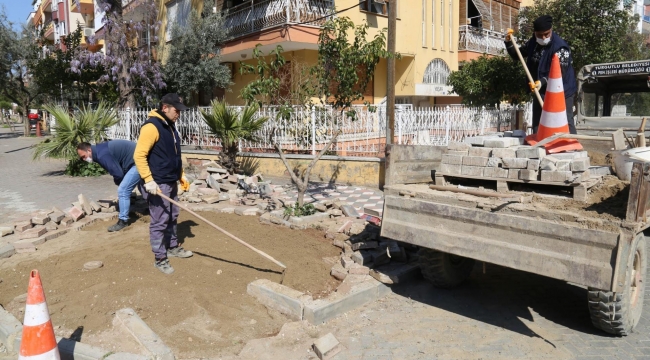 Turgutlu'da belediye mahalleleri yeniliyor