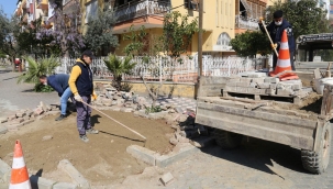 Turgutlu'da belediye mahalleleri yeniliyor