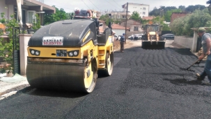 Akhisar belediyesi çalışıyor