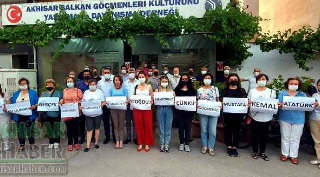 Akhisar'da göçmen derneklerinden müftüye tepki