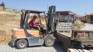 Alaşehir belediyesi mahalleleri yeniliyor