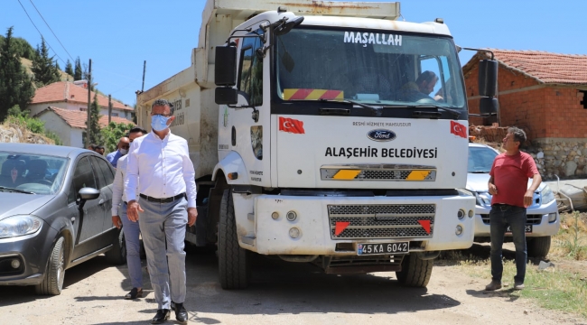 Alaşehir'de 130 bin M2 kilit parke taşı döşenecek