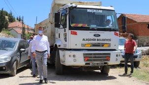 Alaşehir'de 130 bin M2 kilit parke taşı döşenecek