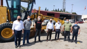 Arazi yollarının ıslahı için greyder kiralandı
