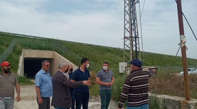 Bakan Bilgin'den Nuriyeli çiftçilere su müjdesi