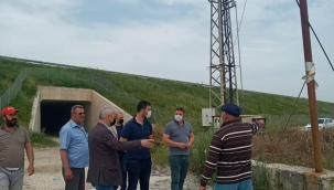 Bakan Bilgin'den Nuriyeli çiftçilere su müjdesi