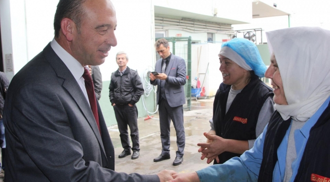 Başkan Akın: "Hak ve emek mücadelesi ,insanlığın temel öznesidir"