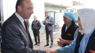 Başkan Akın: "Hak ve emek mücadelesi ,insanlığın temel öznesidir"