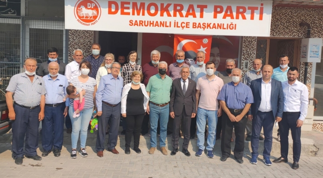 Başkan Bilgin'den Demokrat Parti'ye ziyaret