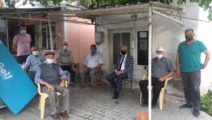 Başkan Bilgin'den mahalle ziyaretleri