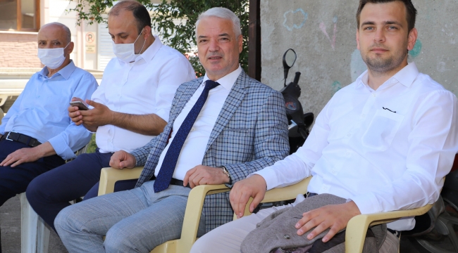 Başkan Bilgin,millet ittifakı ilçe başkanlarıyla buluştu