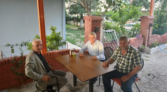 Başkan Bilgin taziye ziyaretinde