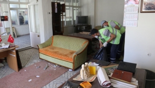 Belediye pasajı temizlendi