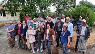 Belediyenin bakmadığı Uğur Mumcu parkına mahalle halkı sahip çıktı