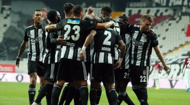  Beşiktaş ligdeki en farklı galibiyetini elde etti