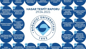 Boğaziçili akademisyenlerden 40 maddelik hasar raporun