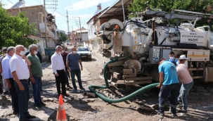 Büyükbeleni sel suları savaş alanına çevirdi