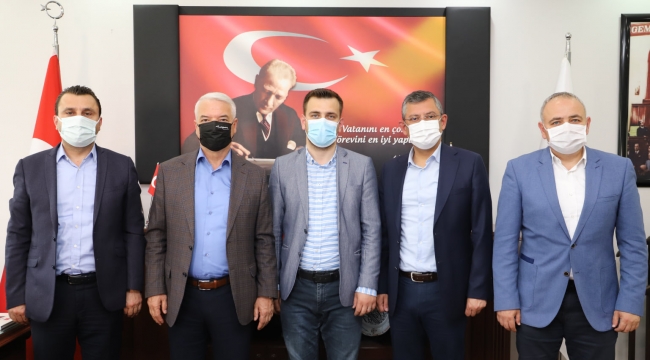 CHP'li vekillerden Başkan Bilgin'e ziyaret