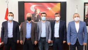 CHP'li vekillerden Başkan Bilgin'e ziyaret