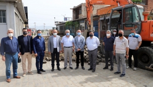 Erbiller sanayi sitesinde yıllardır yaşanan sorunlar çözüldü