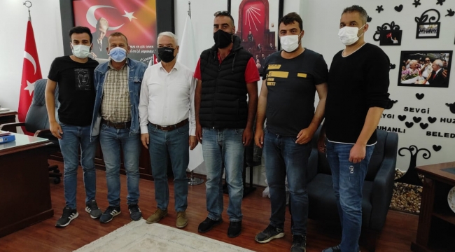 Esnaflar ve Dursunbey kültür derneğinde Bilgin'e ziyaret