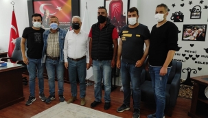 Esnaflar ve Dursunbey kültür derneğinde Bilgin'e ziyaret