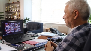 Manisa'dan başkan Bilgin katıldı