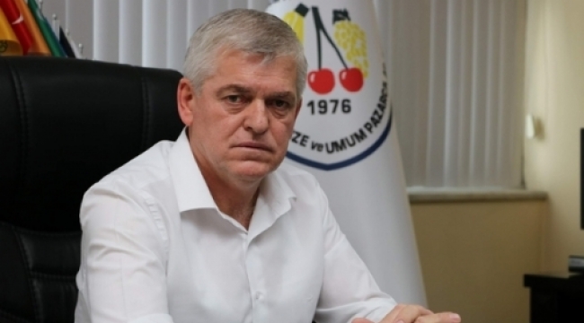 Manisa Pazarcılar Odası Başkanı Halim Şener'in  acı günü. 