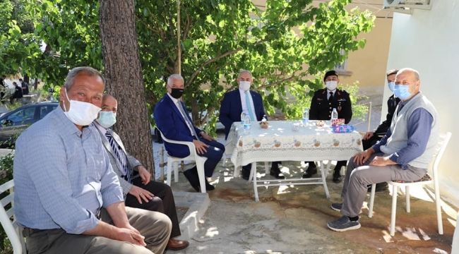 Şehit ailesine bayram ziyareti
